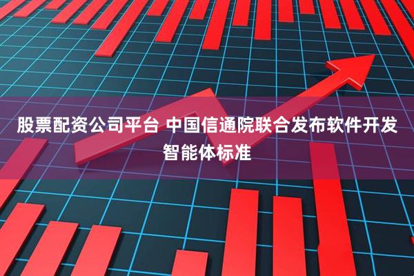 股票配资公司平台 中国信通院联合发布软件开发智能体标准